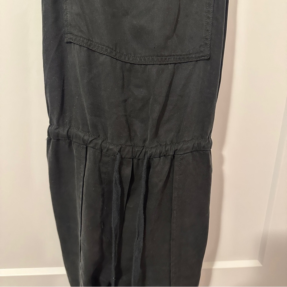 Aritzia Wilfred Free Black Valletta Overalls Cropped Size XXS Women’s - Picture 7 of 16